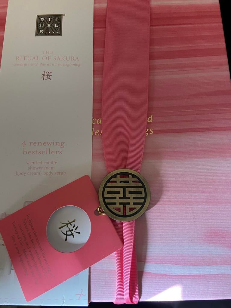 Rituals The Ritual of Sakura lege geschenkdoos, Ophalen of Verzenden, Zo goed als nieuw, Overige materialen, Minder dan 50 cm