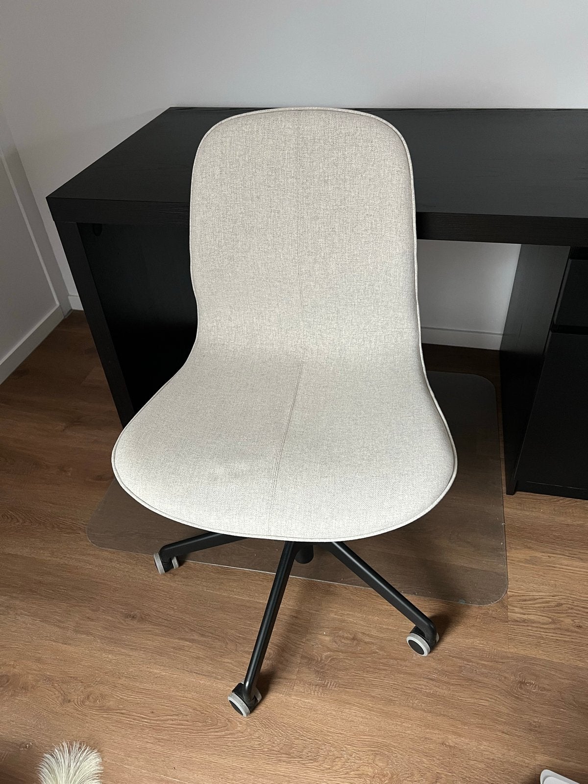 Comfortabele bureaustoel - Beige, Huis en Inrichting, Bureaustoelen, Zo goed als nieuw, Bureaustoel, Beige, Ophalen