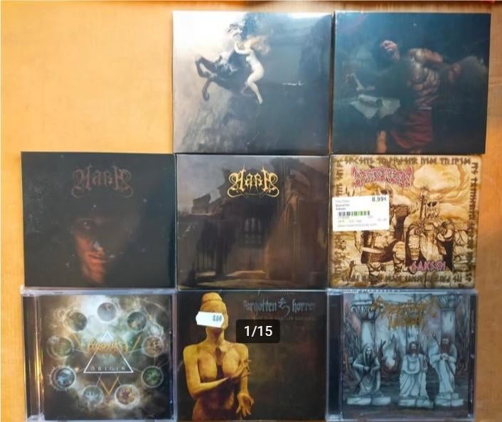 diverse metal cd's, Ophalen of Verzenden, Zo goed als nieuw