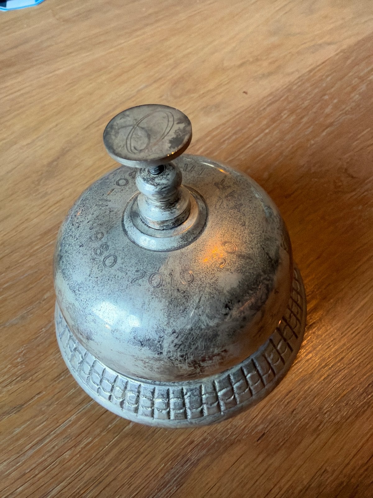 Vintage Tafelbel - Uniek Decoratief Stuk, Ophalen of Verzenden