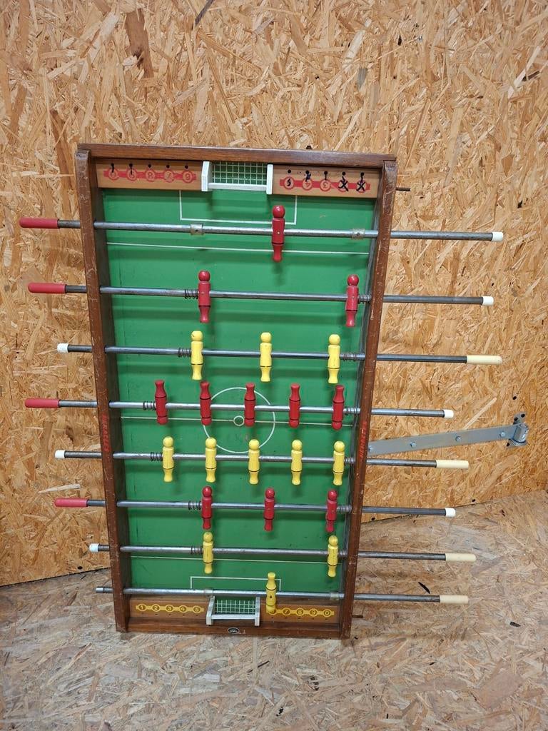 Vintage Homas kinder tafelvoetbalspel, Gebruikt, Nvt, Nvt, Ophalen