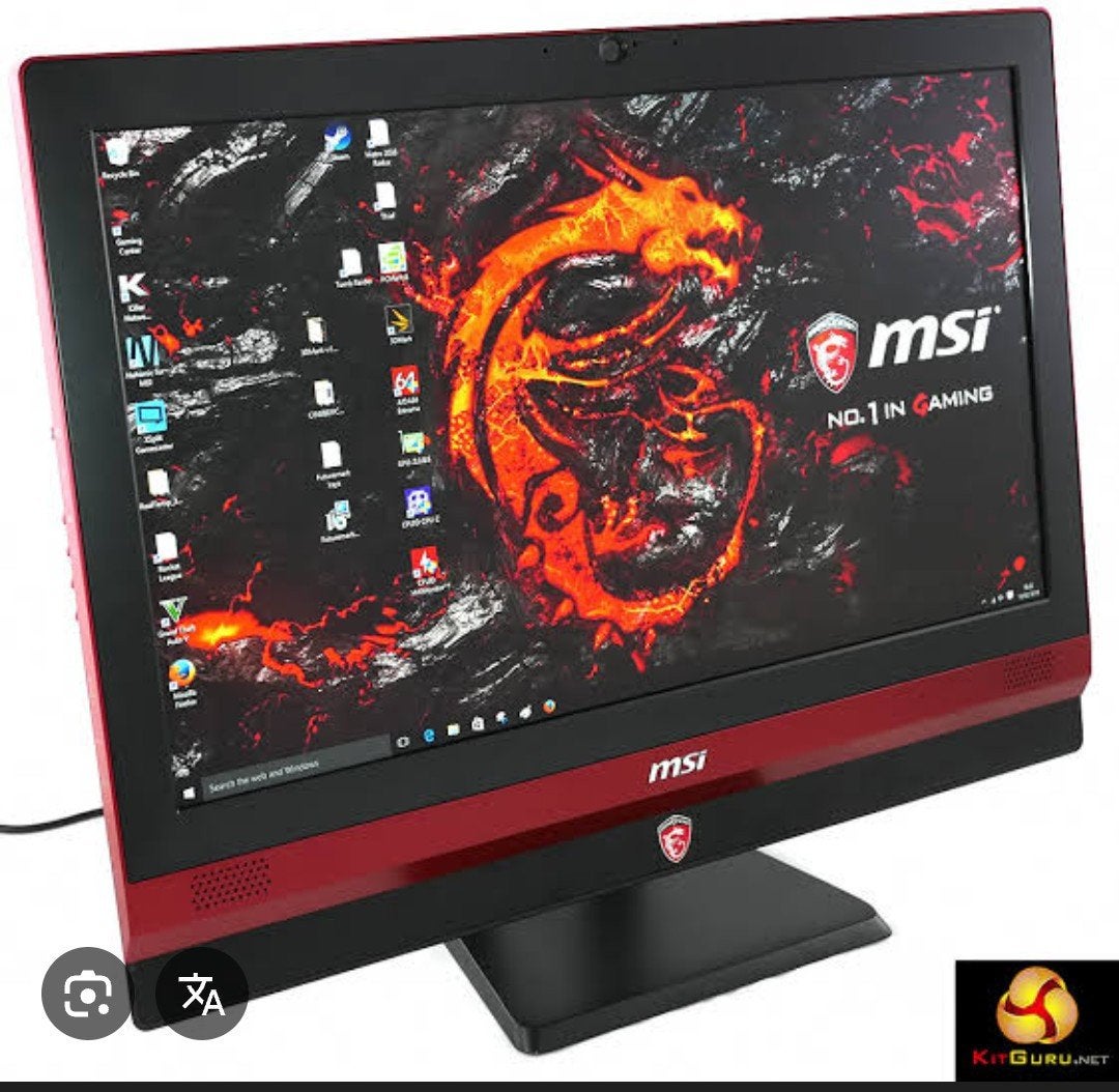 msi avg 240 All one Game pc, Ophalen, Ultra HD (4K), 101 t/m 150 Hz, IPS
