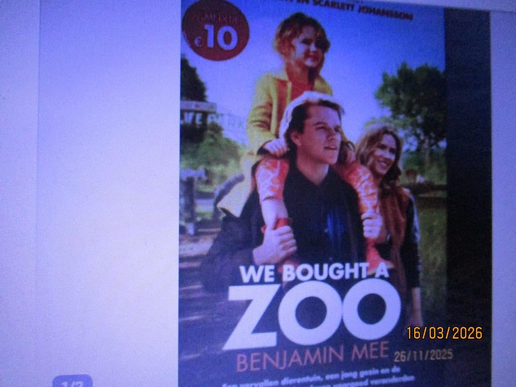 We bought a zoo Een Vervallen Dierentuin 9789022562215, Ophalen of Verzenden, Gelezen