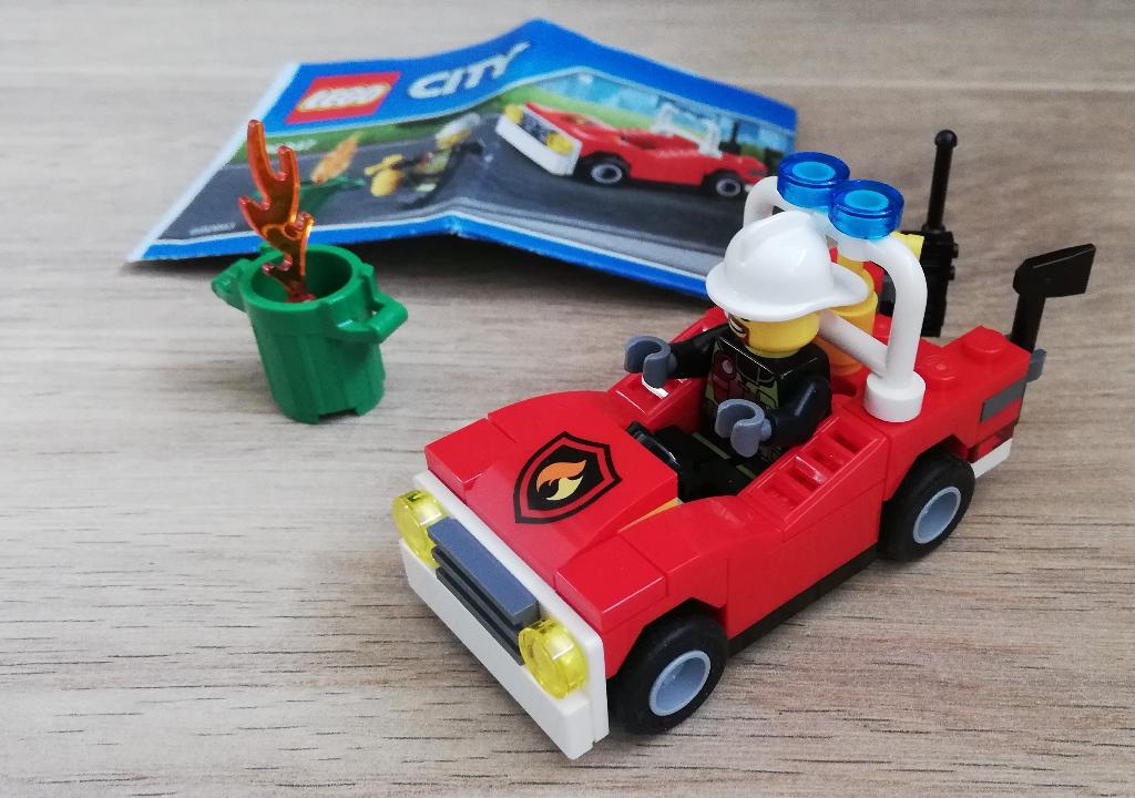 Lego City 30347 Brandweerwagen met brandweer (polybag) -2016, Compleet, City, Lego, Nieuw