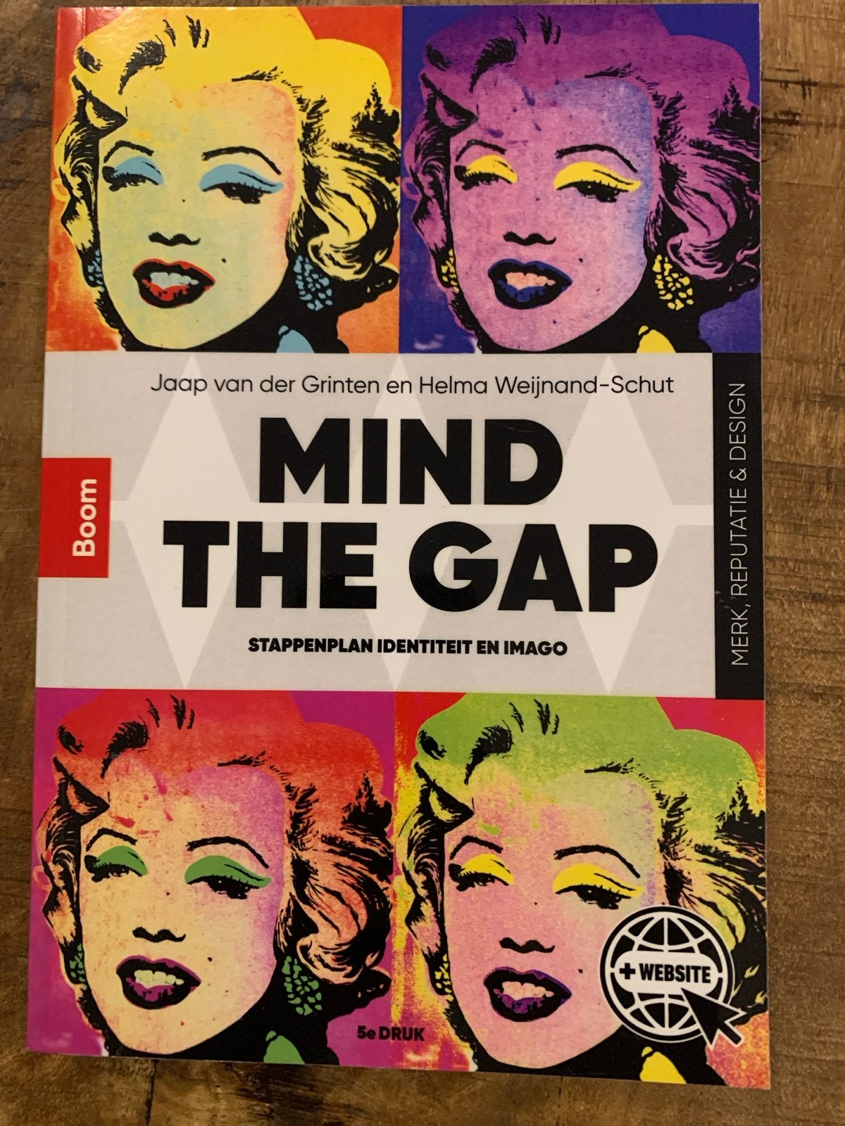 Mind the Gap: Stappenplan Identiteit en Imago (5e druk), Boeken, Ophalen of Verzenden, Zo goed als nieuw, Economie en Marketing