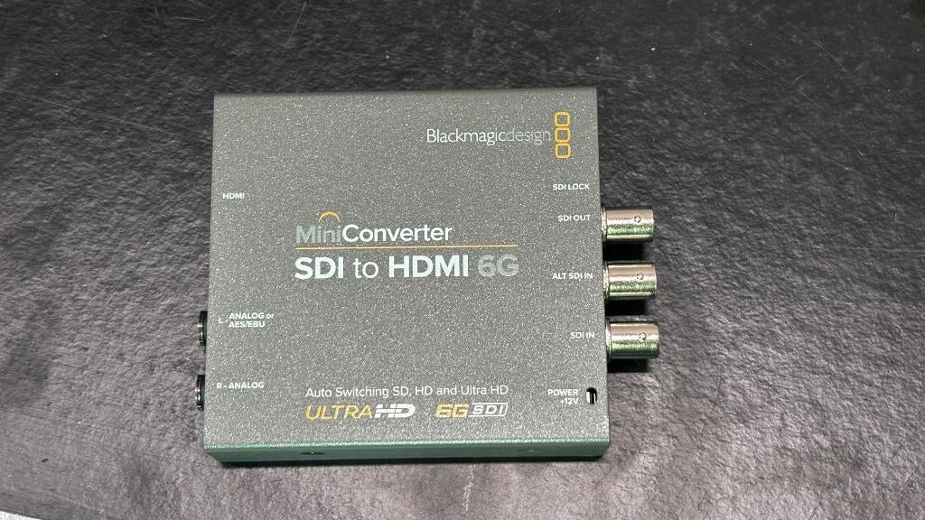 Blackmagic Mini Converter - SDI to HDMI 6G (incl. btw), Verzenden, Zo goed als nieuw