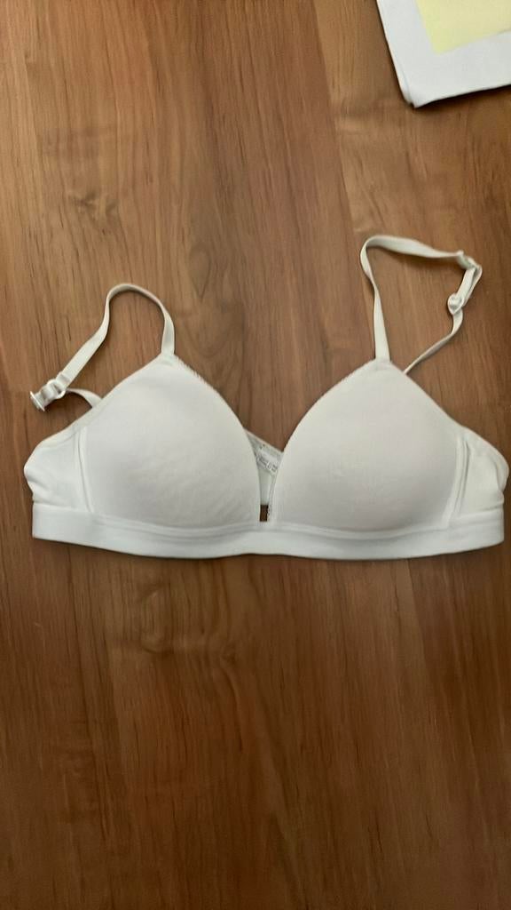 Padded bh maat 70 A, Verzenden, Wit, BH