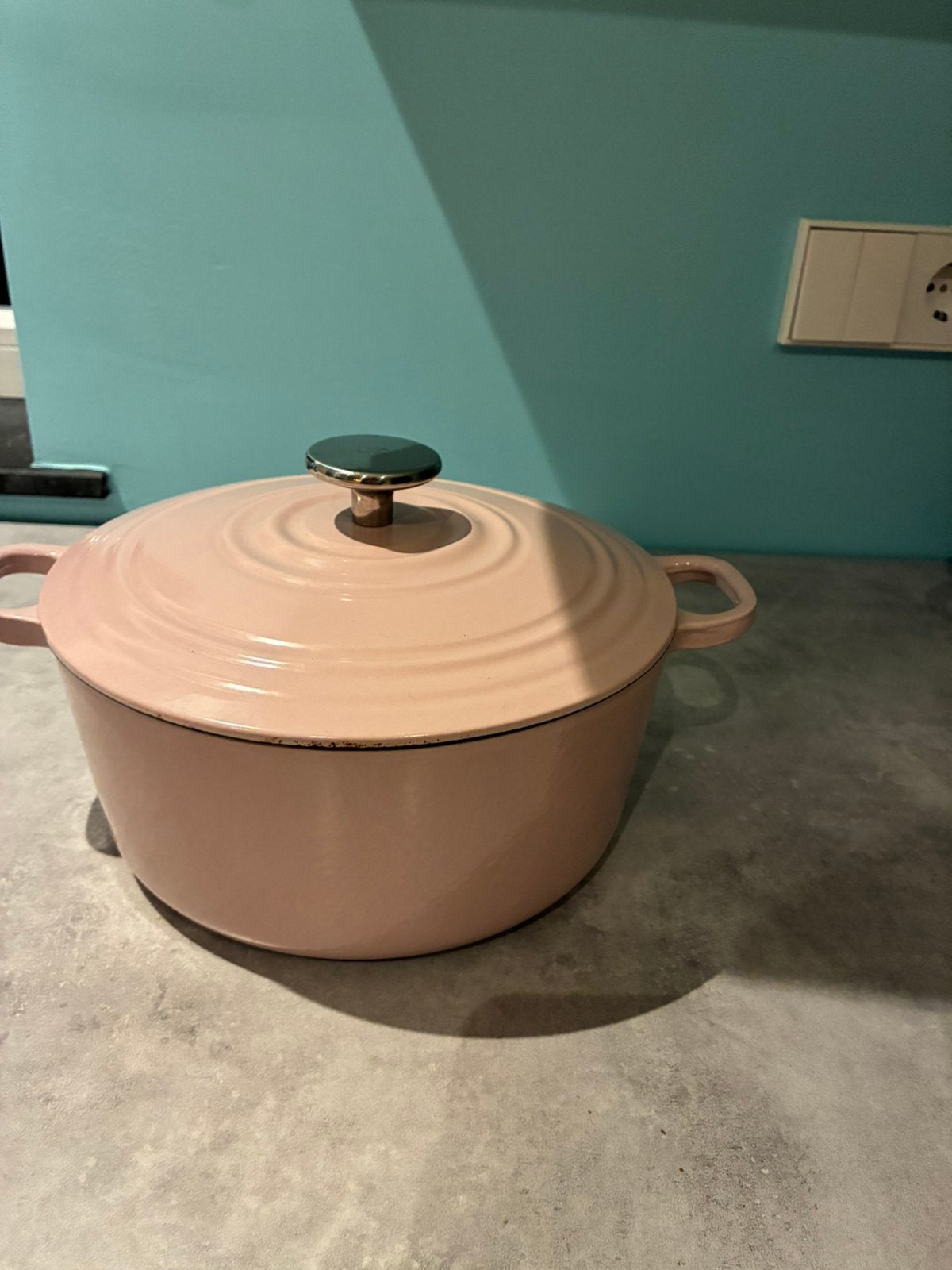 BK Fortalit Braadpan Roze - 24 cm, 4.2L, Braadpan, BK, Ophalen of Verzenden, Zo goed als nieuw