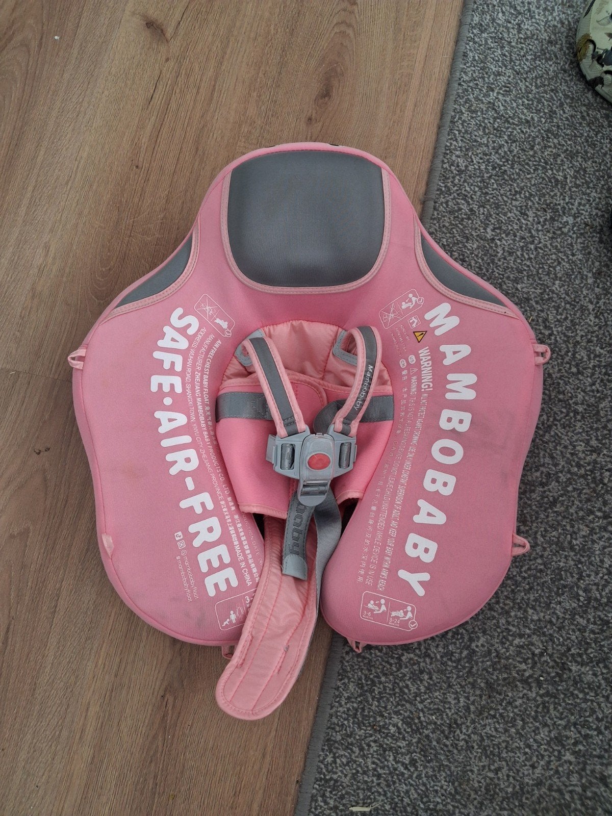 Mambobaby Baby Zwemband - Zo goed als nieuw, Ophalen of Verzenden, Zo goed als nieuw, Overige typen