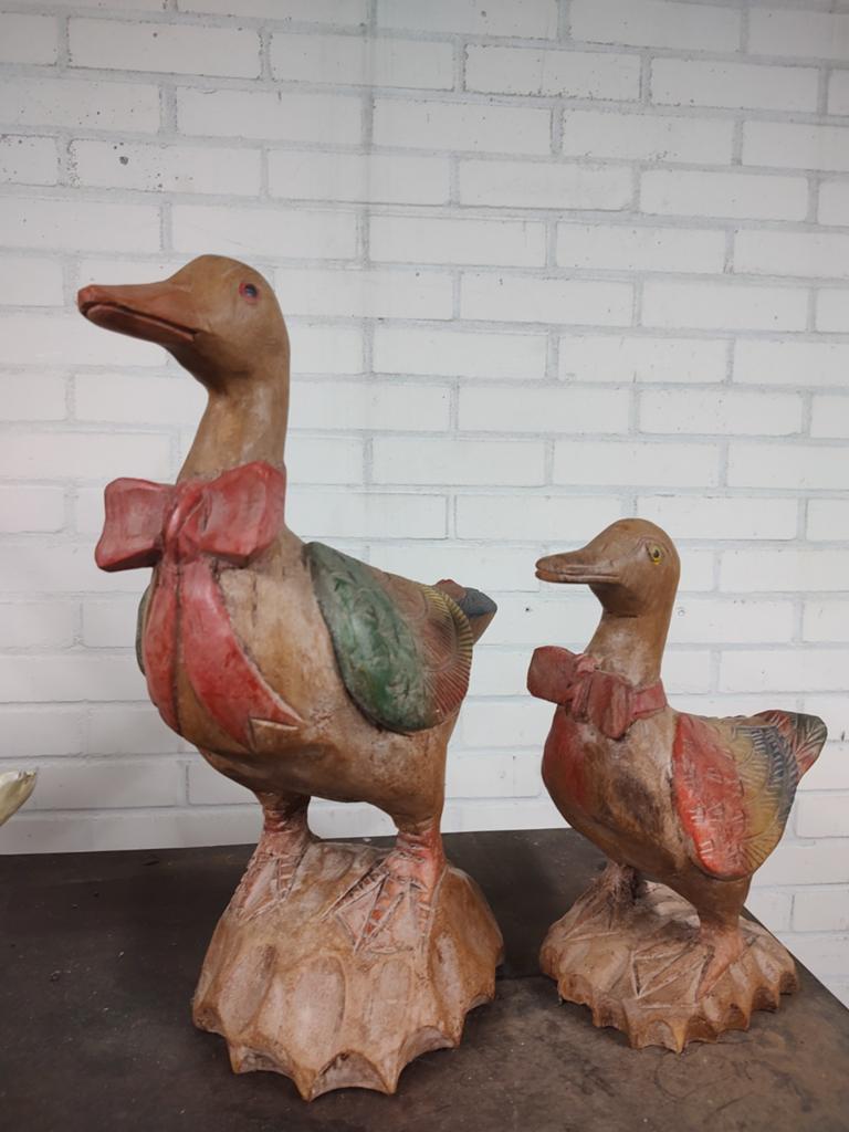 Vintage uit gesneden houten eenden, Ophalen, Overige typen