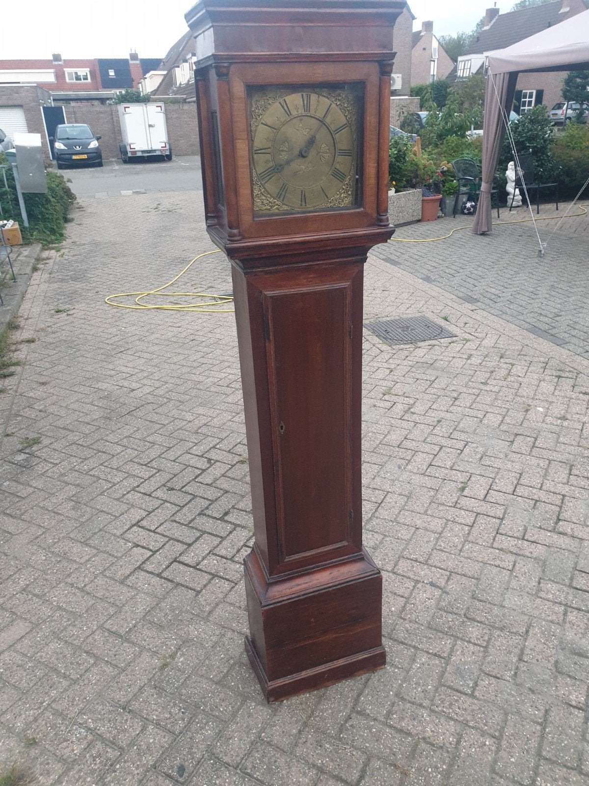Prachtig zeldzaam antiek klok van Thomas dadswell, Ophalen of Verzenden