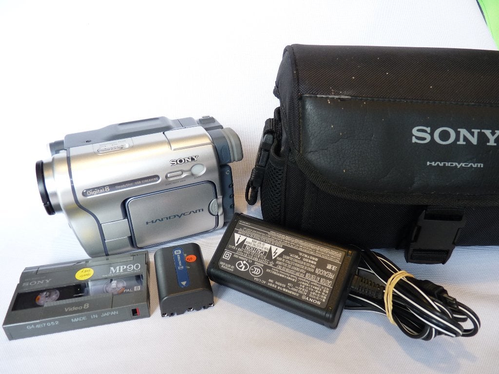 Sony DCR-TRV255E Digital8, digitale videocamera, 20x of meer, Overige soorten, Ophalen of Verzenden, Zo goed als nieuw