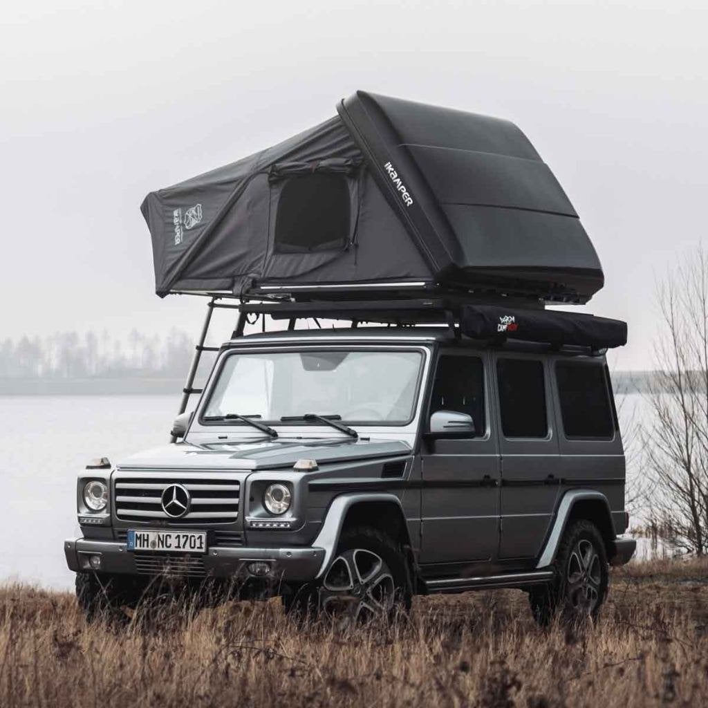 Ikamper Skycamp 3.0 mini Rocky black. Als nieuw!, Caravans en Kamperen, Tenten, Ophalen, Zo goed als nieuw, Tot en met 2