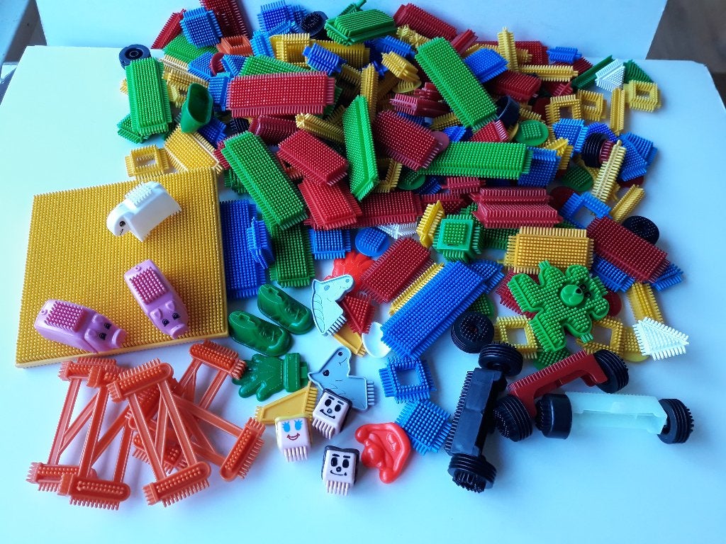 2 kilo Nopper, Kinderen en Baby's, Speelgoed | Bouwstenen, Ophalen of Verzenden, Gebruikt, Nopper