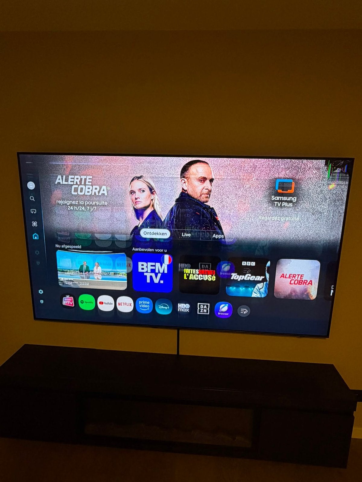 Samsung 85 inch TV Nieuw *Kapot*, QLED, 50 Hz, Ophalen of Verzenden, Samsung