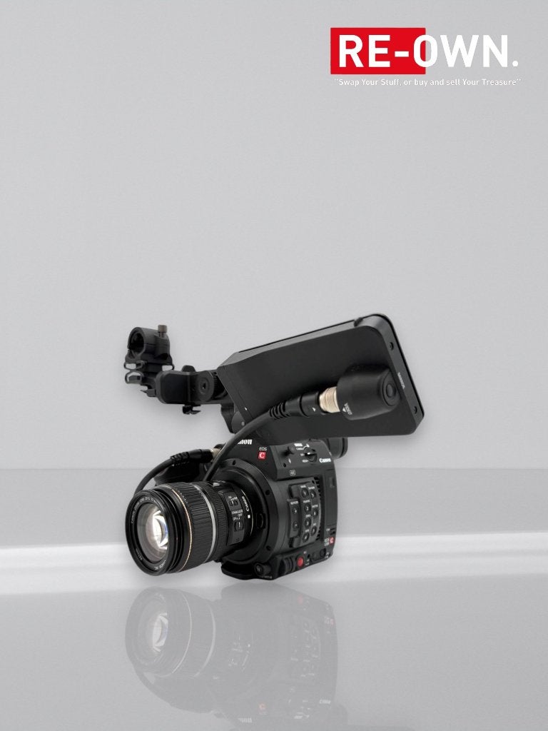 Canon Eos C200 videocamera + lens + doos (canon EF), Canon, Overige typen, Zo goed als nieuw, Geheugenkaart