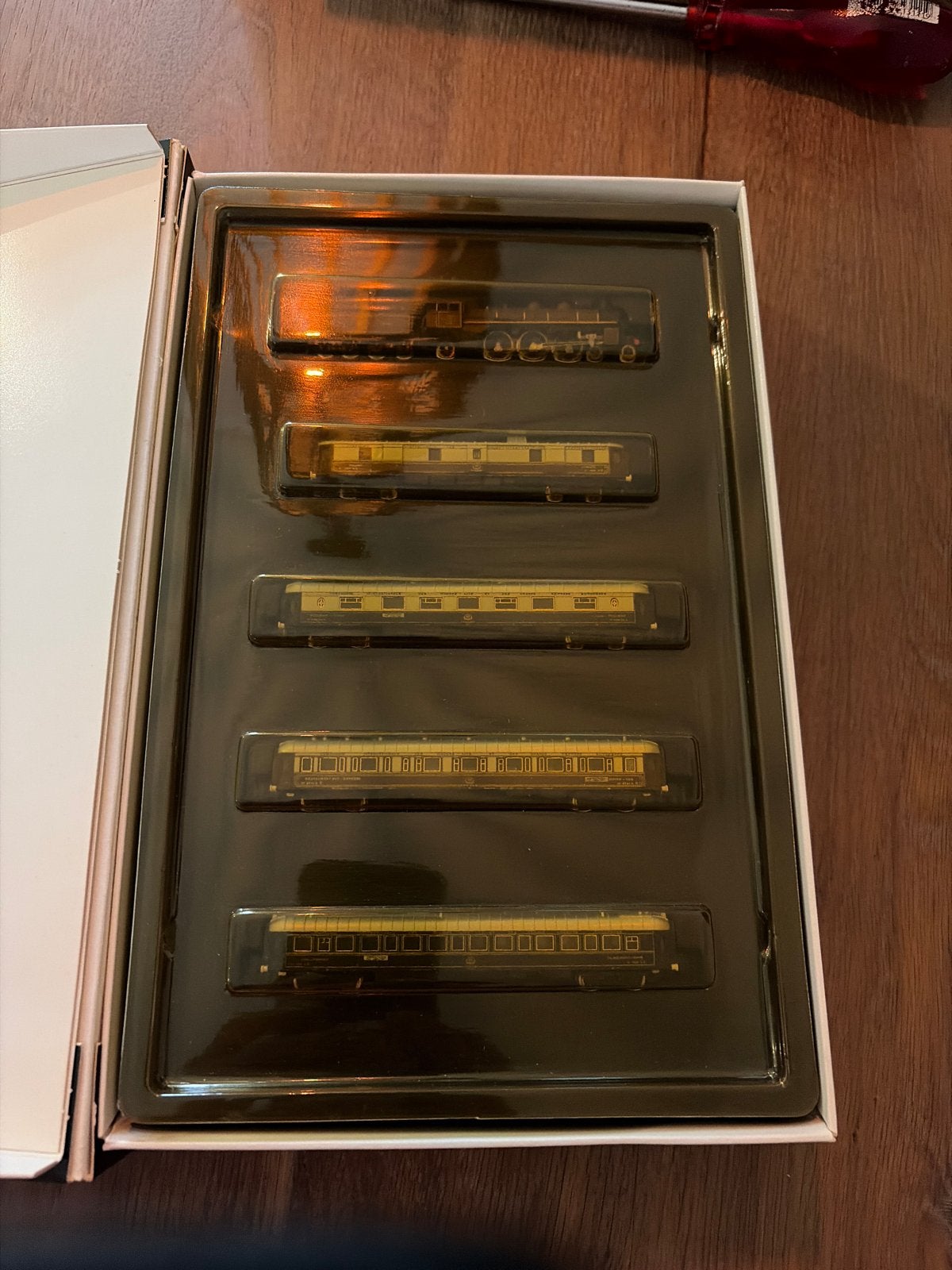 Märklin Z Nostalgie Orient Istanbul Express Treinset, Hobby en Vrije tijd, Modeltreinen | H0, Zo goed als nieuw, Treinset, Wisselstroom