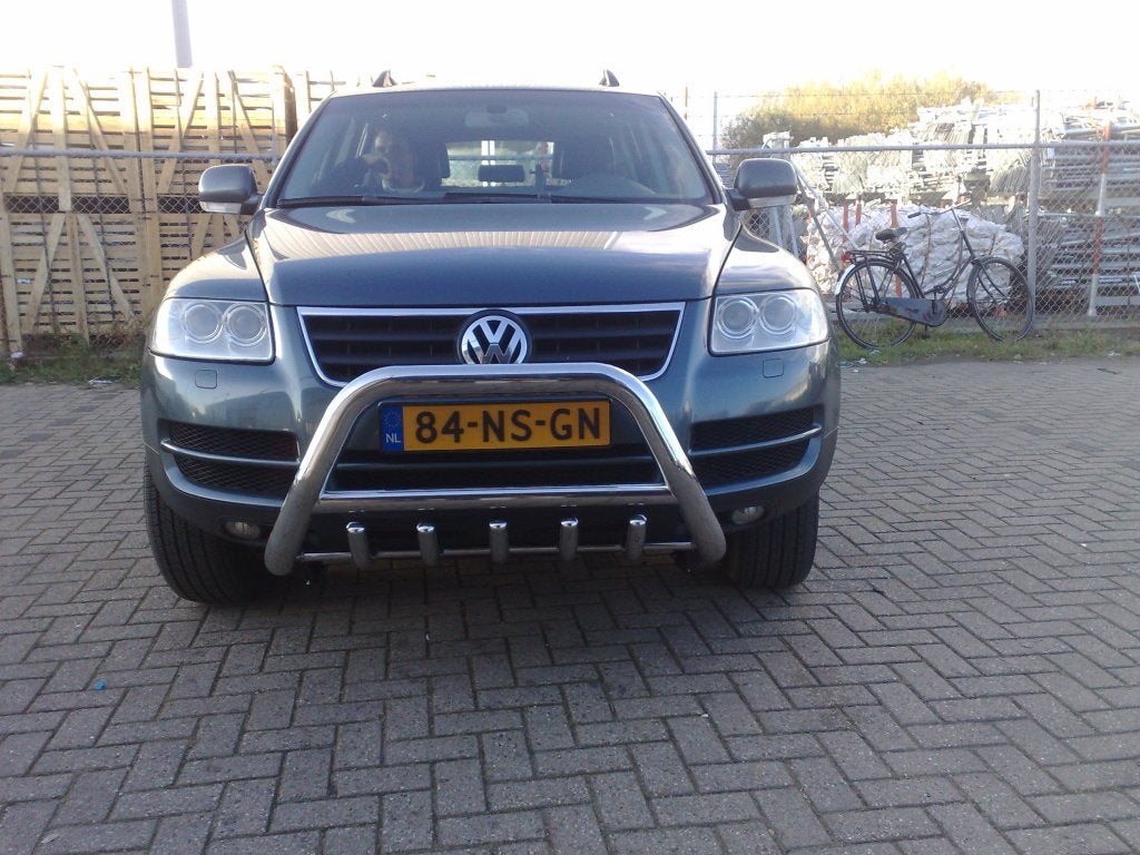 VW Touareg Pushbar met carterbeschermer, Ophalen, Niet ingevuld, Niet ingevuld, Niet ingevuld