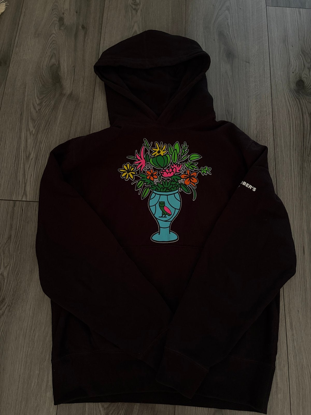 OVO Hoodie met bloemenprint - Zo goed als nieuw, Ophalen of Verzenden, Zo goed als nieuw