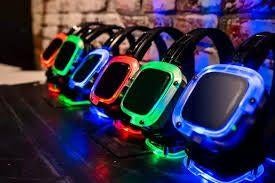 Te huur: silent disco set – kinderfeestje, Ophalen, Zo goed als nieuw, Verjaardag