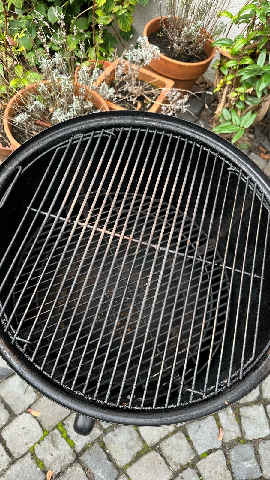 Weber BBQ Smokey Mountain Cooker met hoes, Tuin en Terras, Ophalen, Gebruikt