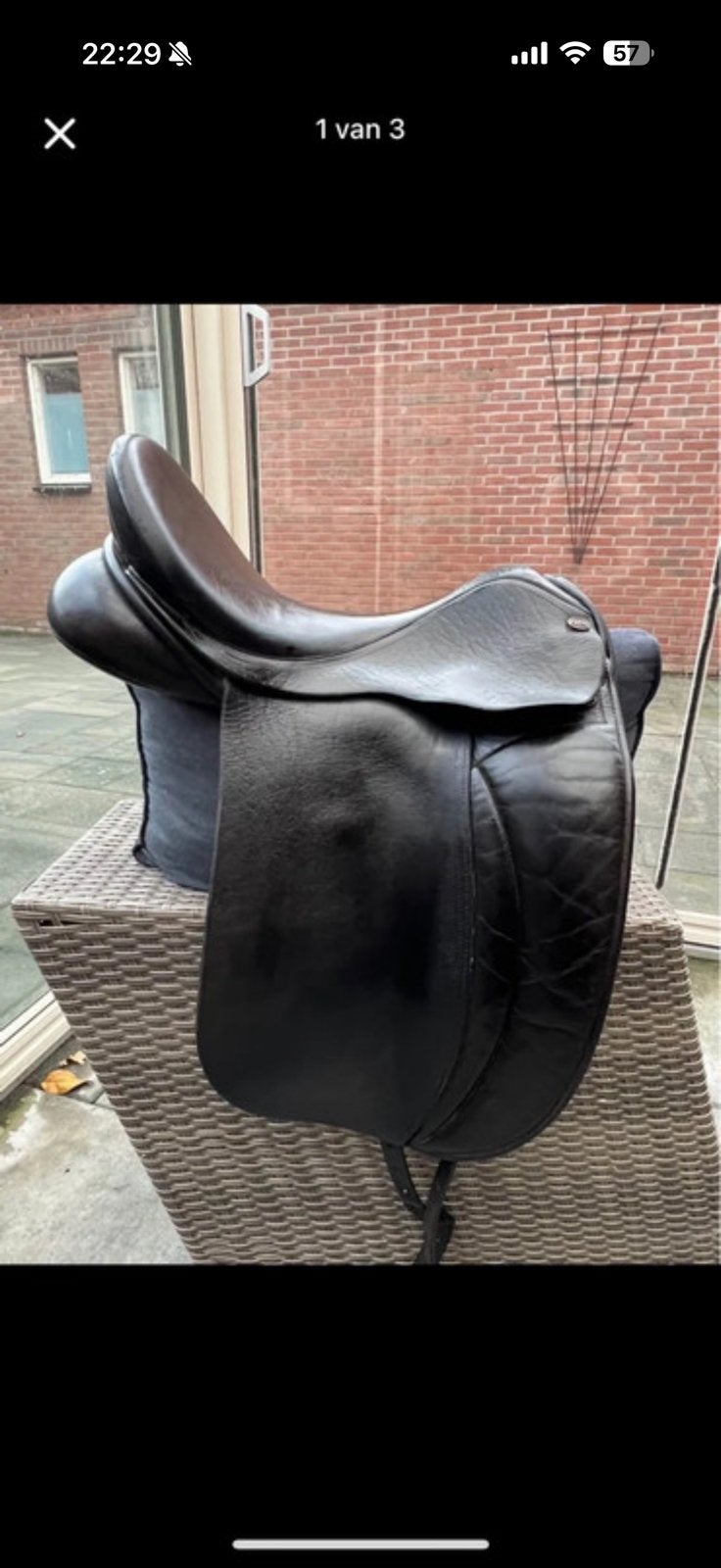 Fryso zadel, Dieren en Toebehoren, Paarden en Pony's | Hoofdstellen en Tuigage, Ophalen of Verzenden