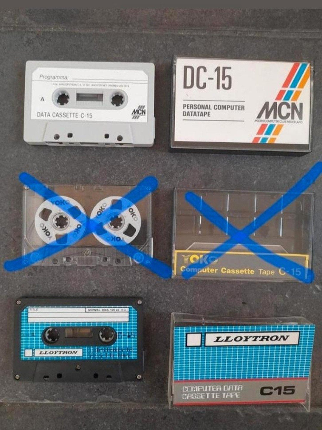 MSX Diverse vintage cassettes ~ King Astro Diamond, Ophalen of Verzenden