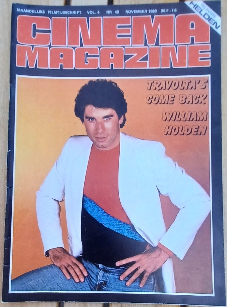Cinema Magazine// 1980// Travolta/ Nicholson/Olivia N. John, Verzamelen, Verzenden, 1980 tot heden, Tijdschrift