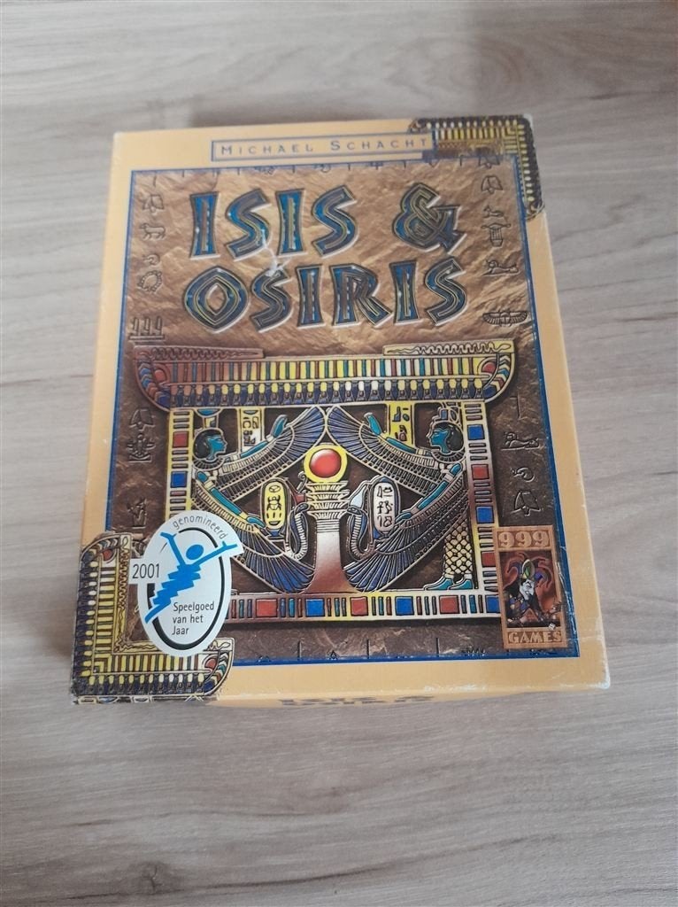 isis en osiris - 999 games - s4320, Hobby en Vrije tijd, Gezelschapsspellen | Bordspellen, Verzenden, Zo goed als nieuw