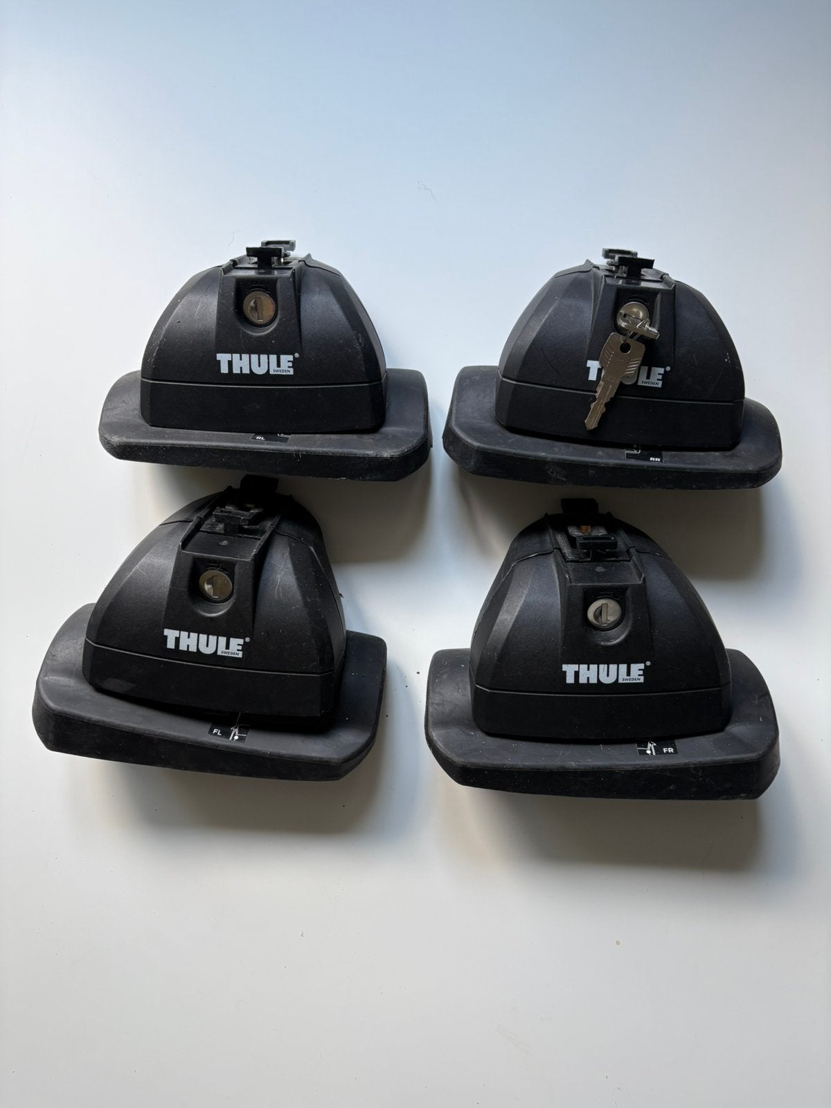 Thule 753 voetenset dakdrager opel corsa E 2015–19 xt 3143, Ophalen of Verzenden, Gebruikt
