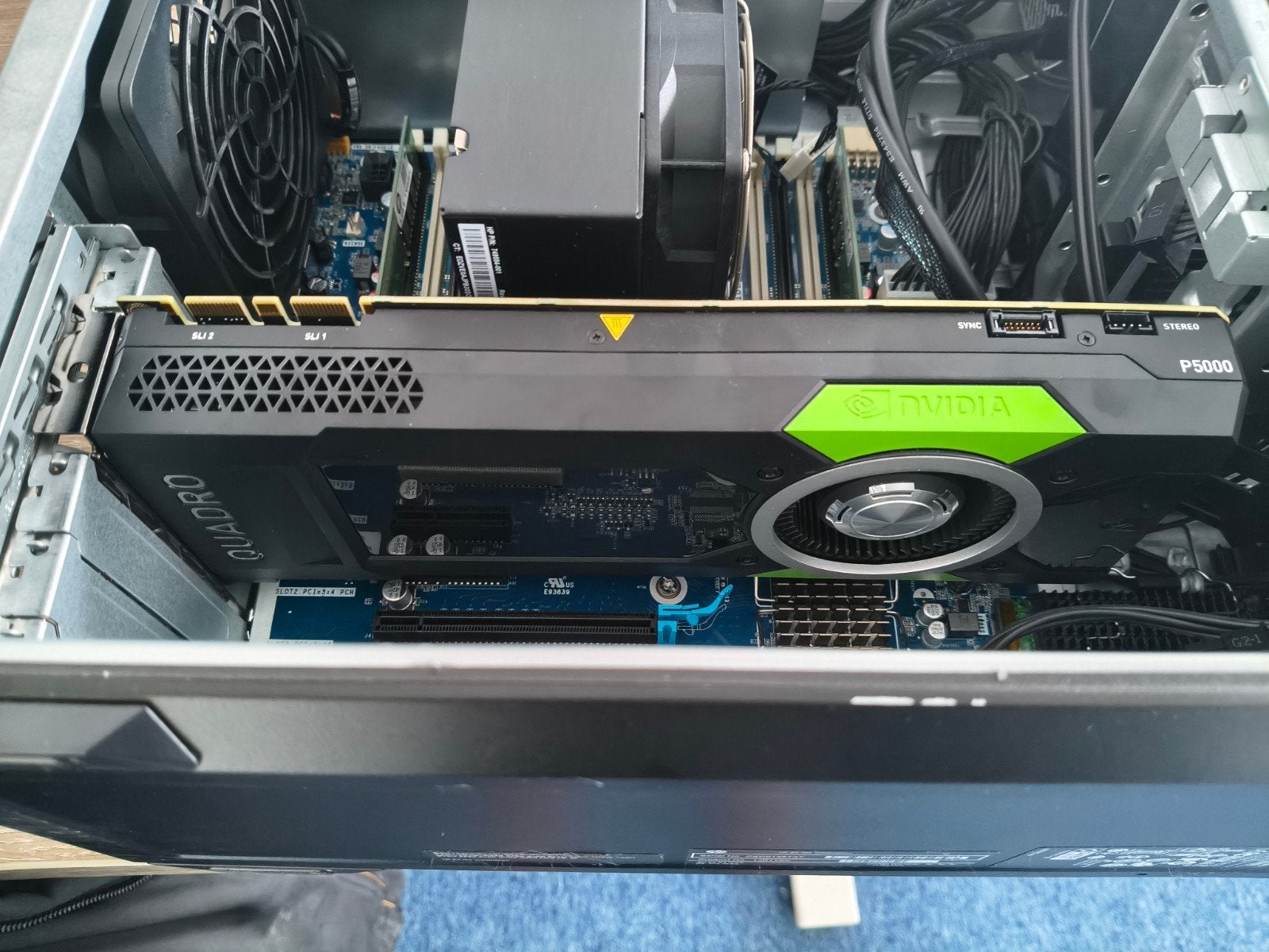 Nvidia Quadro P5000, Computers en Software, PCI-Express 3, DVI, Ophalen of Verzenden, Nvidia