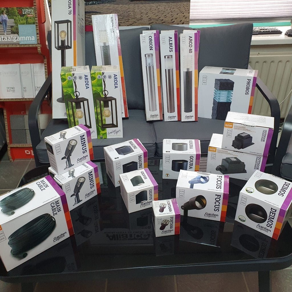 Rest partij 12 volt verlichting, Ophalen, Nieuw