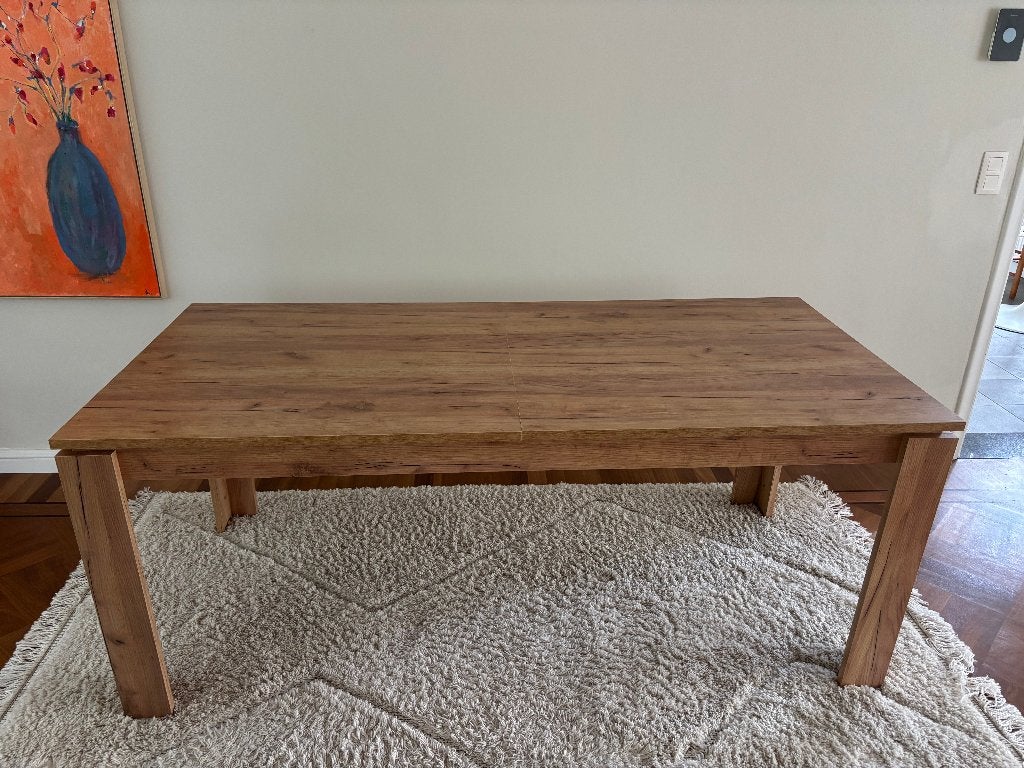 Foto 3 van NIEUW: uitschuifbare eettafel 190/280 cm