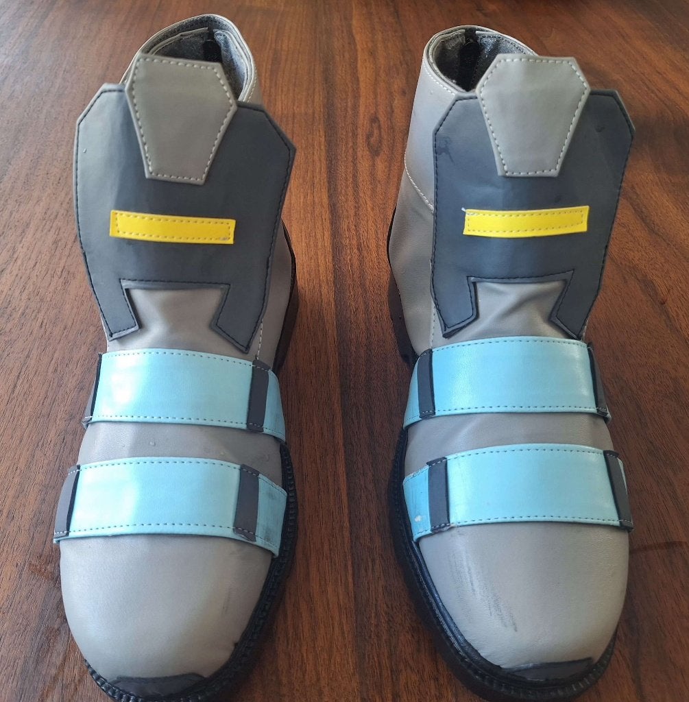 David Martinez Cosplay Laarzen: Cyberpunk: Edgerunners (M44), Ophalen of Verzenden, Zo goed als nieuw, Schoenen