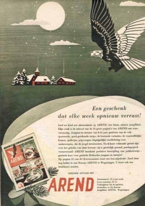 (Weekblad)Arend - advertentie uit Tijdschrift 1955, Ophalen of Verzenden, 1940 tot 1960, Knipsel(s)