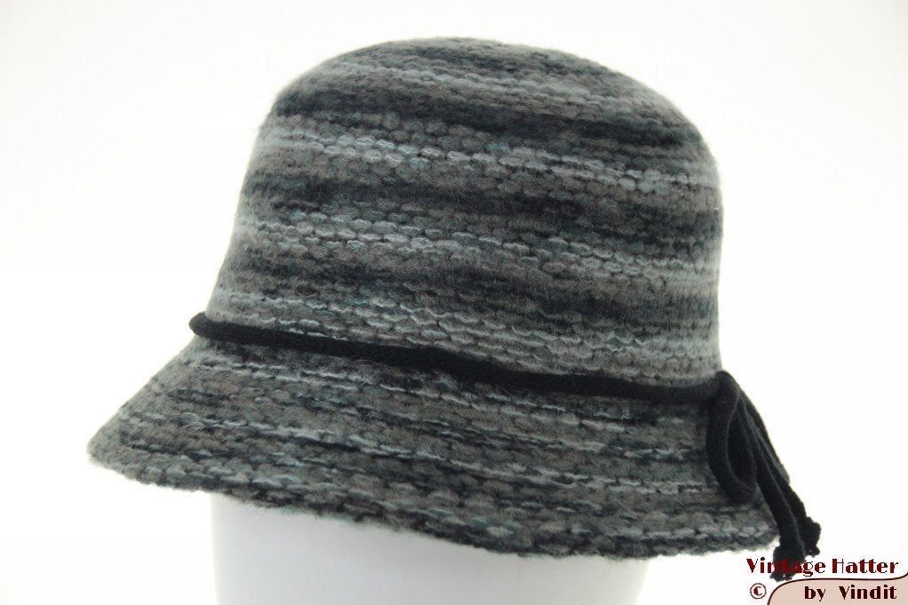 cloche Dames winter dophoed Hawkins grijs groen 54-58 nieuw, Hoed, Hawkins, Nieuw, One size fits all