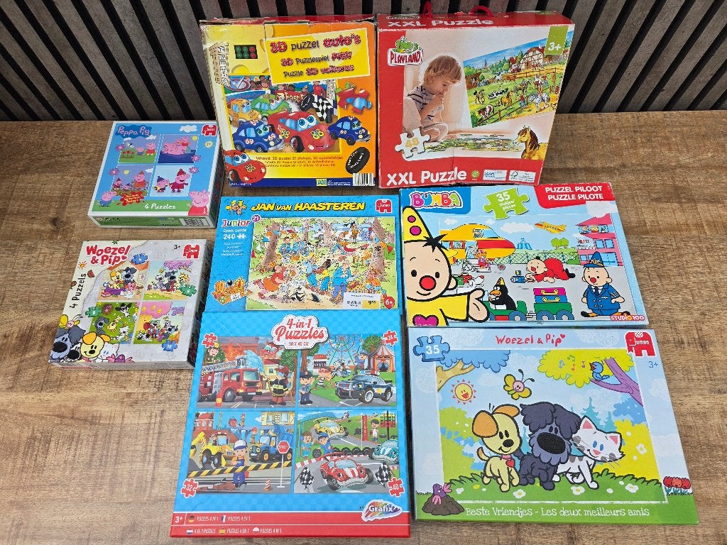 Leuke kinderpuzzels bundel, Ophalen, Meer dan 50 stukjes