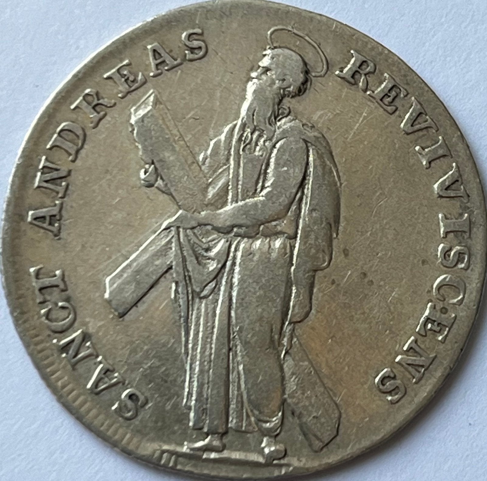 Brunswijk-Calenberg schaarse 1/3e thaler 1702, Ophalen of Verzenden, Duitsland, Losse munt, Zilver