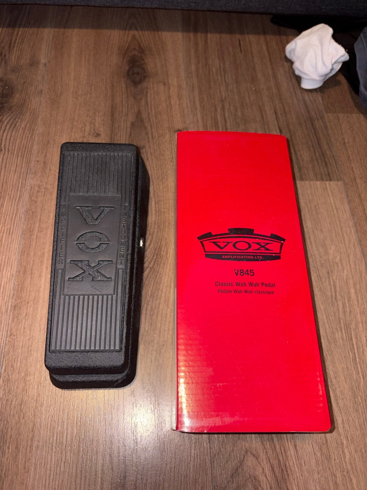 Vox V845 Classic Wah Wah Pedaal - Zo goed als nieuw, Muziek en Instrumenten, Ophalen of Verzenden, Zo goed als nieuw, Wah Wah
