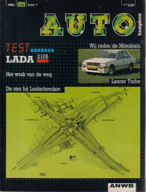 Autokampioen 19 1981 : Mitsubishi Lancer 2000 Turbo - Lada, Boeken, Ophalen of Verzenden, Gelezen, Algemeen