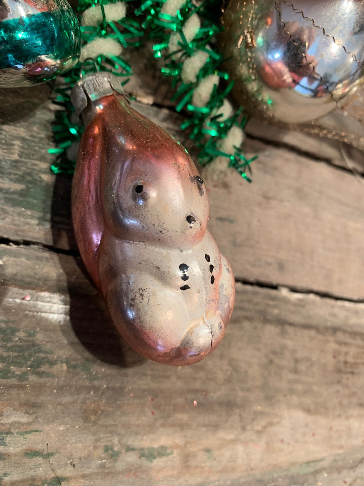 #kerst kerstbal eekhoorn, Diversen, Kerst, T, Ophalen of Verzenden, Zo goed als nieuw, N