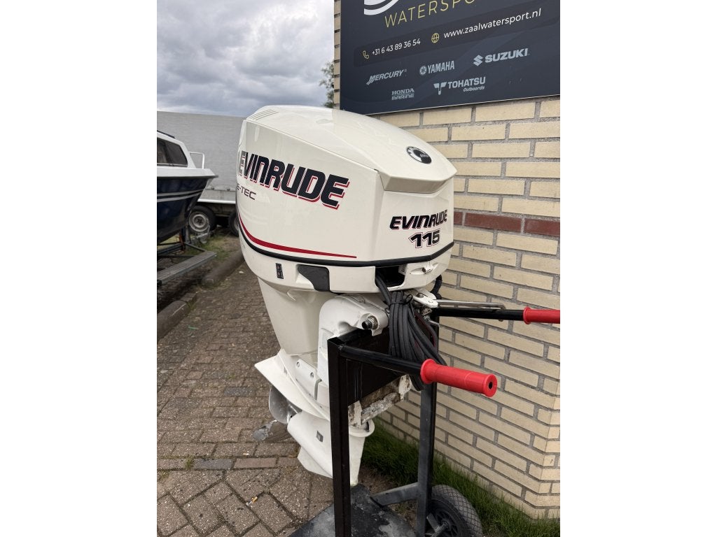 Evinrude 115PK langstaart buitenboordmotor compleet!, Niet ingevuld, Gebruikt, Niet ingevuld, Benzine