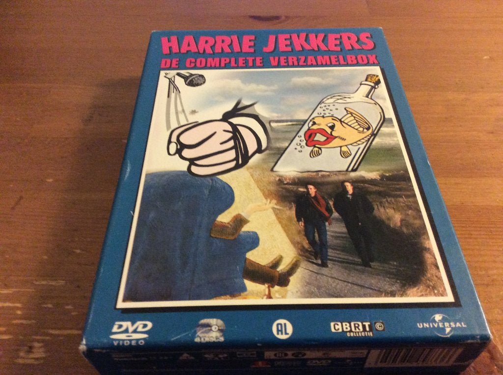 Harrie Jekkers, de complete verzamelbox. 4-dvd box, Harrie Jekkers, Stand-up of Theatershow, Gebruikt, Alle leeftijden