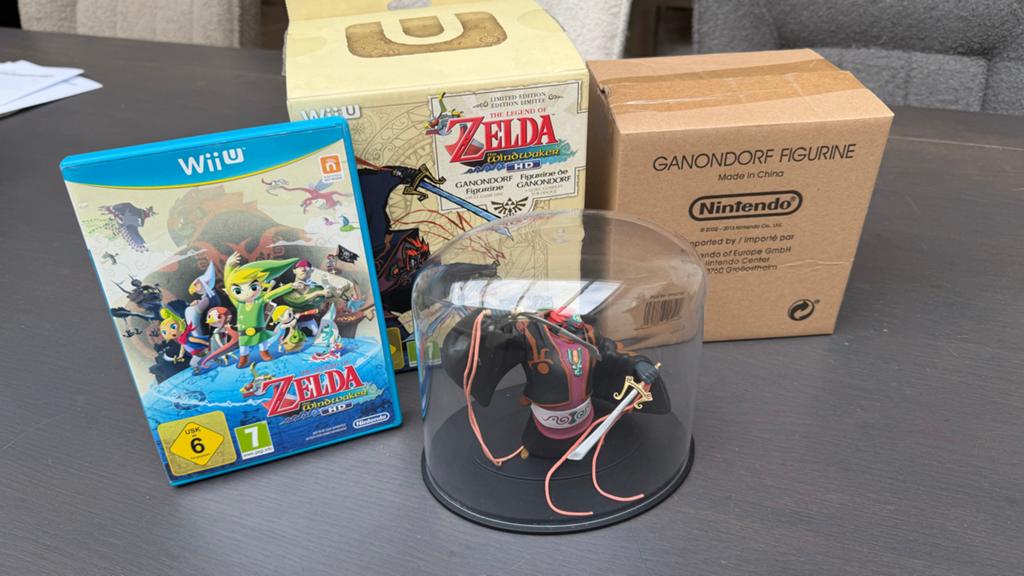 Zelda Wind Waker HD Limited Edition Wii U + Ganondorf, 1 speler, Zo goed als nieuw, Vanaf 7 jaar, Ophalen