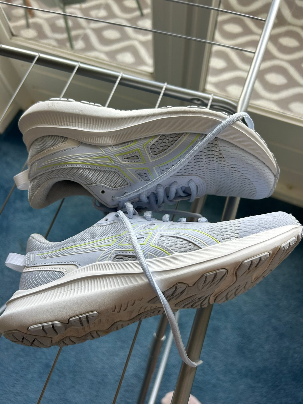 Asics Jolt 5 hardloopschoenen lichtblauw - beginners tot 10k, Gebruikt, Hardloopschoenen, Ophalen of Verzenden, Hardlopen