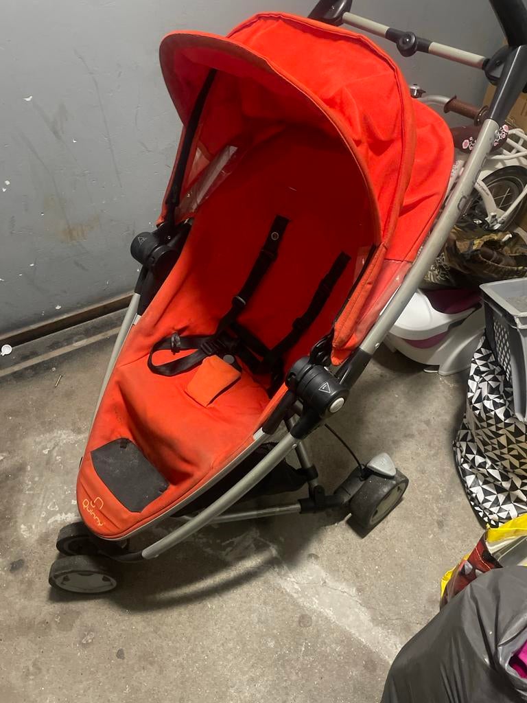 Quinny Zapp Xtra 2 Buggy - rode, Ophalen, Gebruikt, Quinny, Verstelbare rugleuning