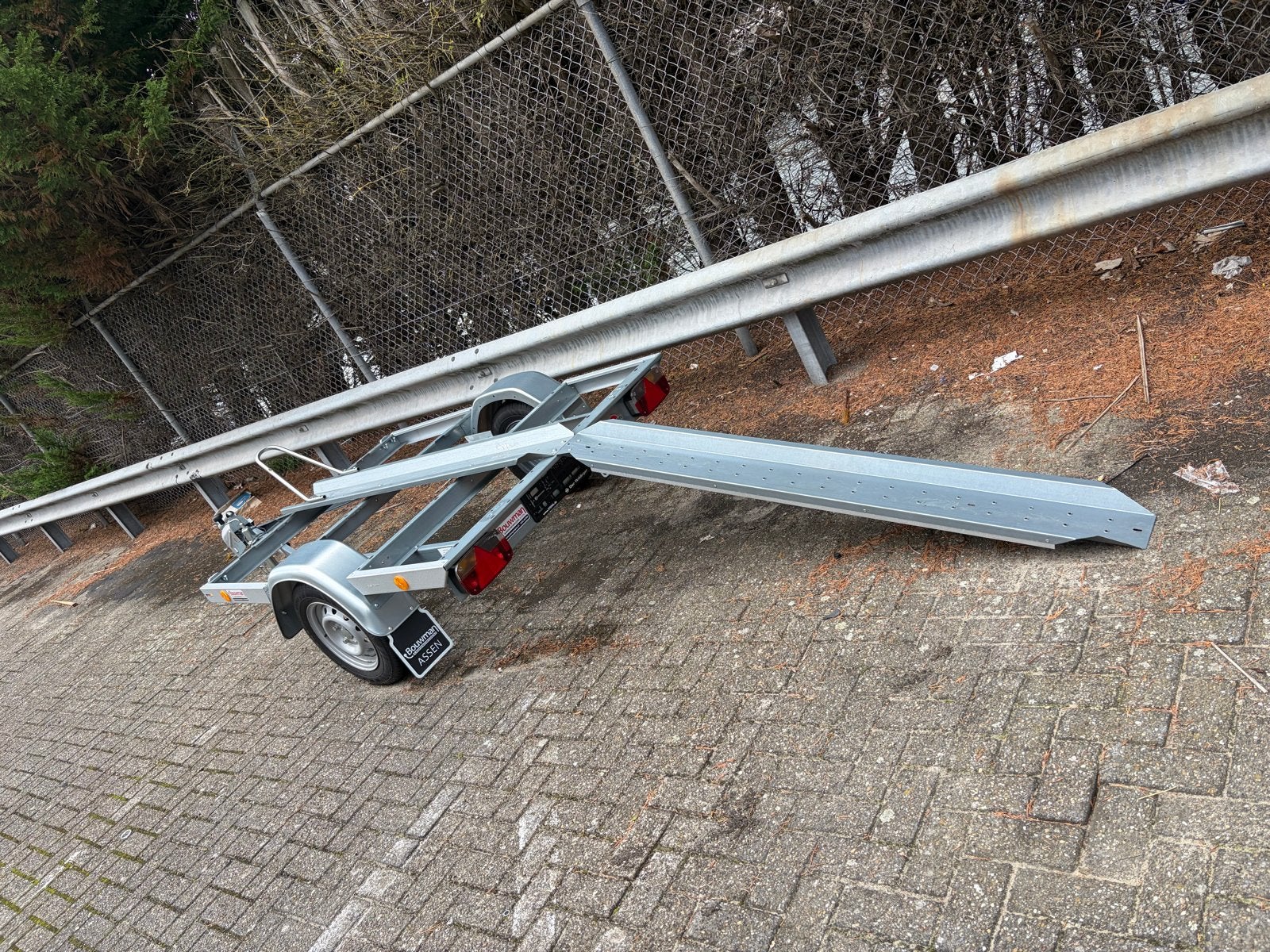 Motor/scooter aanhanger Bouwjaar 2025., Ophalen, Zo goed als nieuw