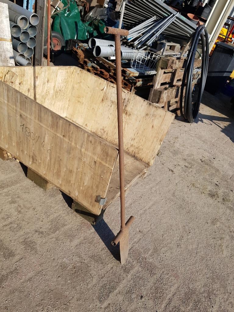 Plantschop /  pootstok, Tuin en Terras, Hand-tuingereedschap, Ophalen, Gebruikt, Overige soorten