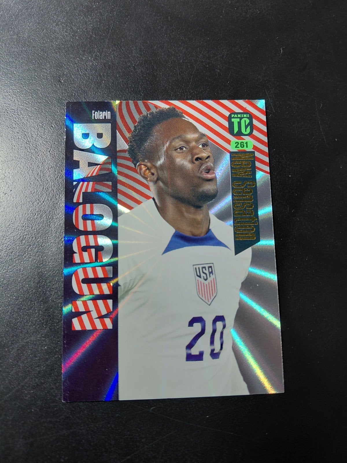 Folarin balogun (usa) new sensation panini top class, Ophalen of Verzenden, Nieuw, Buitenlandse clubs, Poster, Plaatje of Sticker
