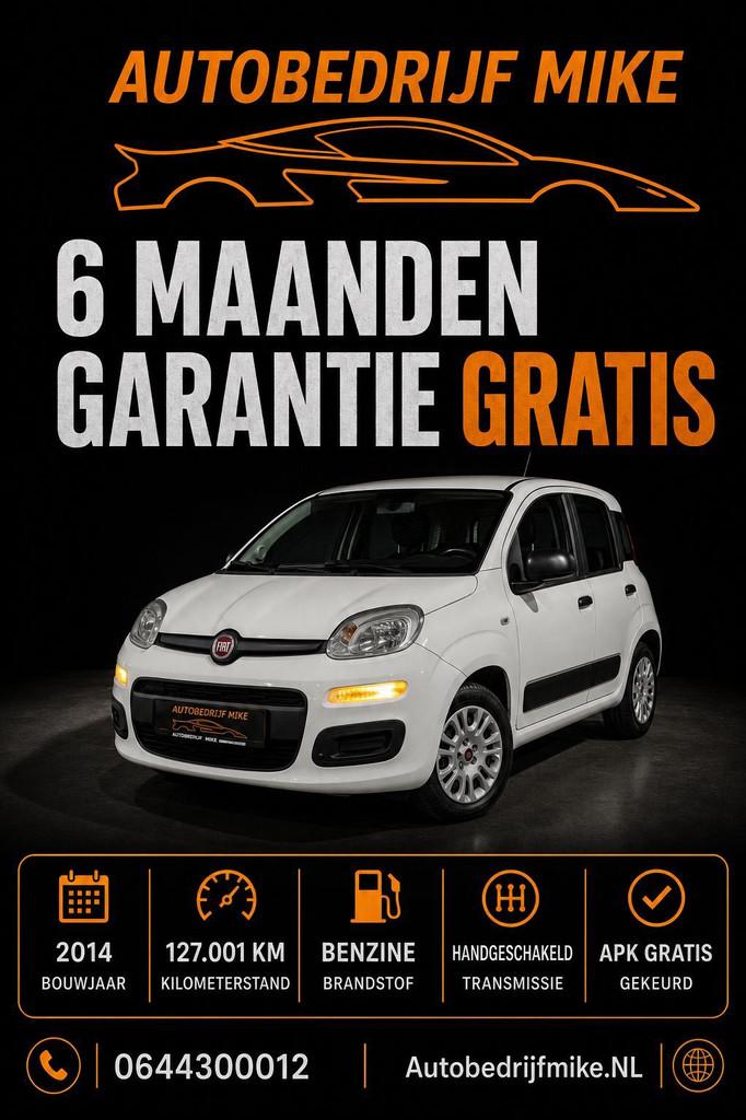 Fiat Panda 0.9 TwinAir Edizione Cool, Auto's, Fiat, Voorwielaandrijving, Gebruikt, Panda, Wit